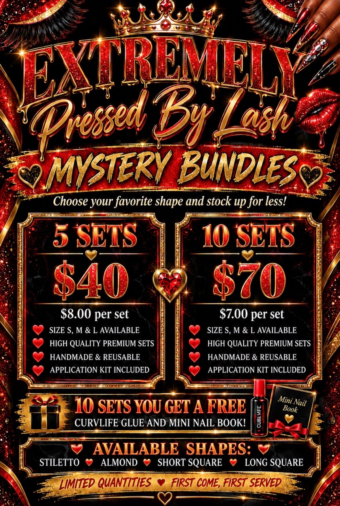 Mystery Pressed By Lash Bundle